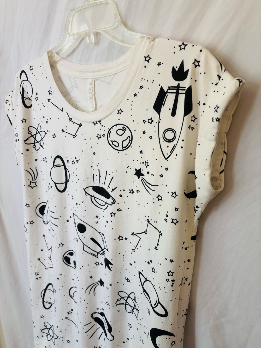 Aliens Space Travel Astrology Graphic Long Tee